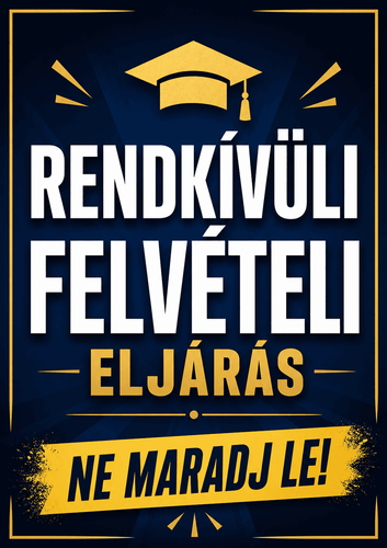Rendkívüli felvételi eljárás